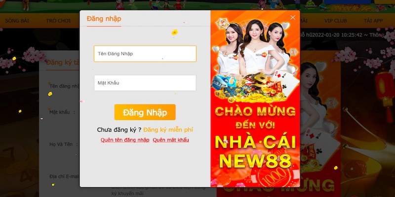 Hướng dẫn 4 bước tham gia cá cược tại New88