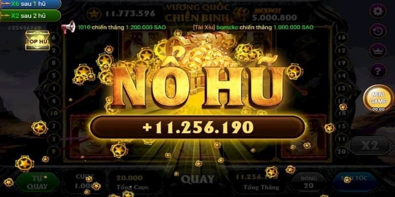 Nhiều thể loại game nổ hũ